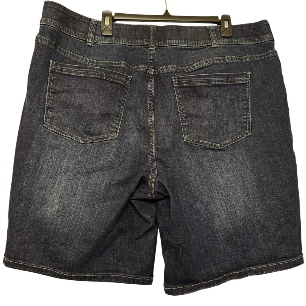 Lane Bryant Tighter Tummy Denim Bermuda Shorts